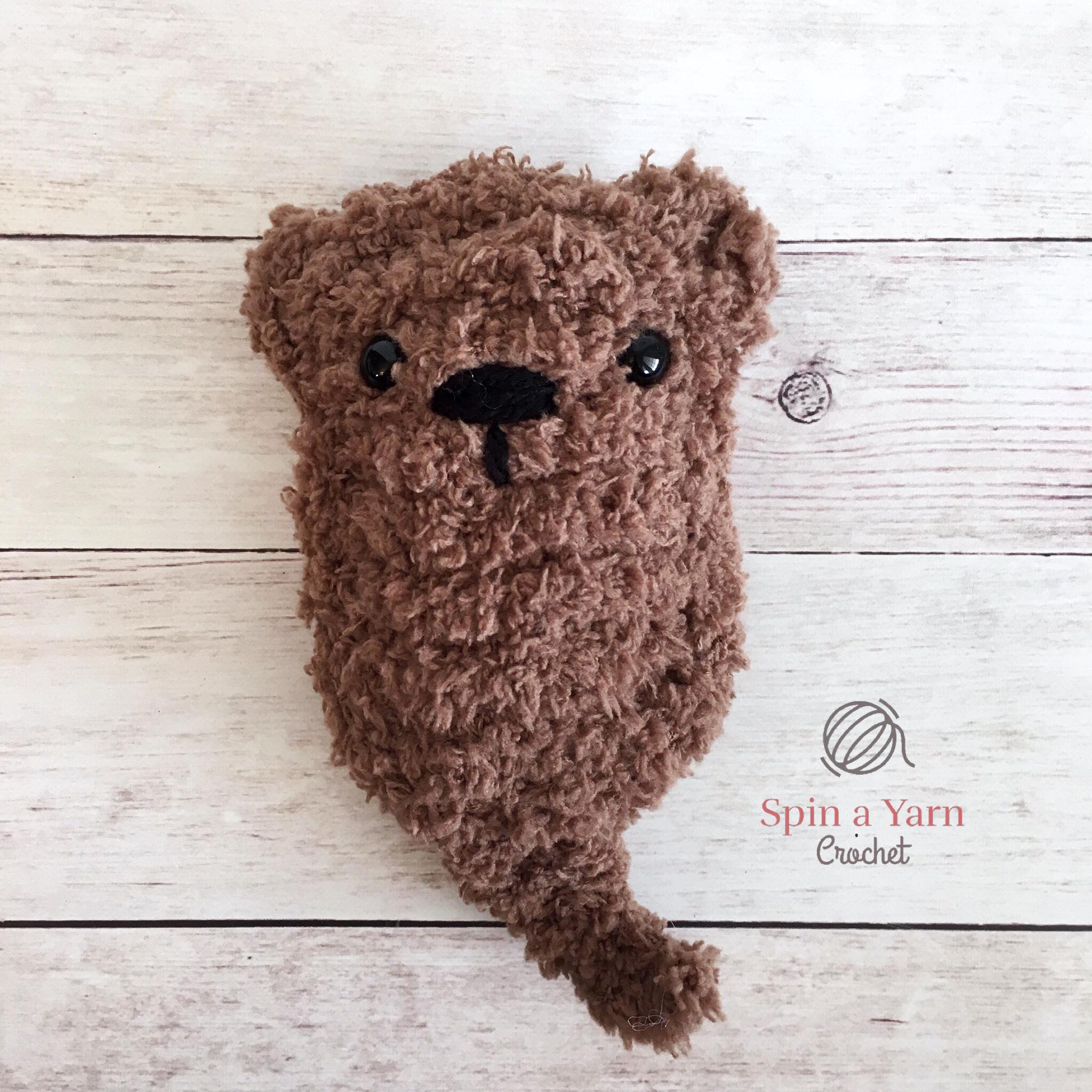 Free Crochet Pattern - Sea Otters – curiouspapaya