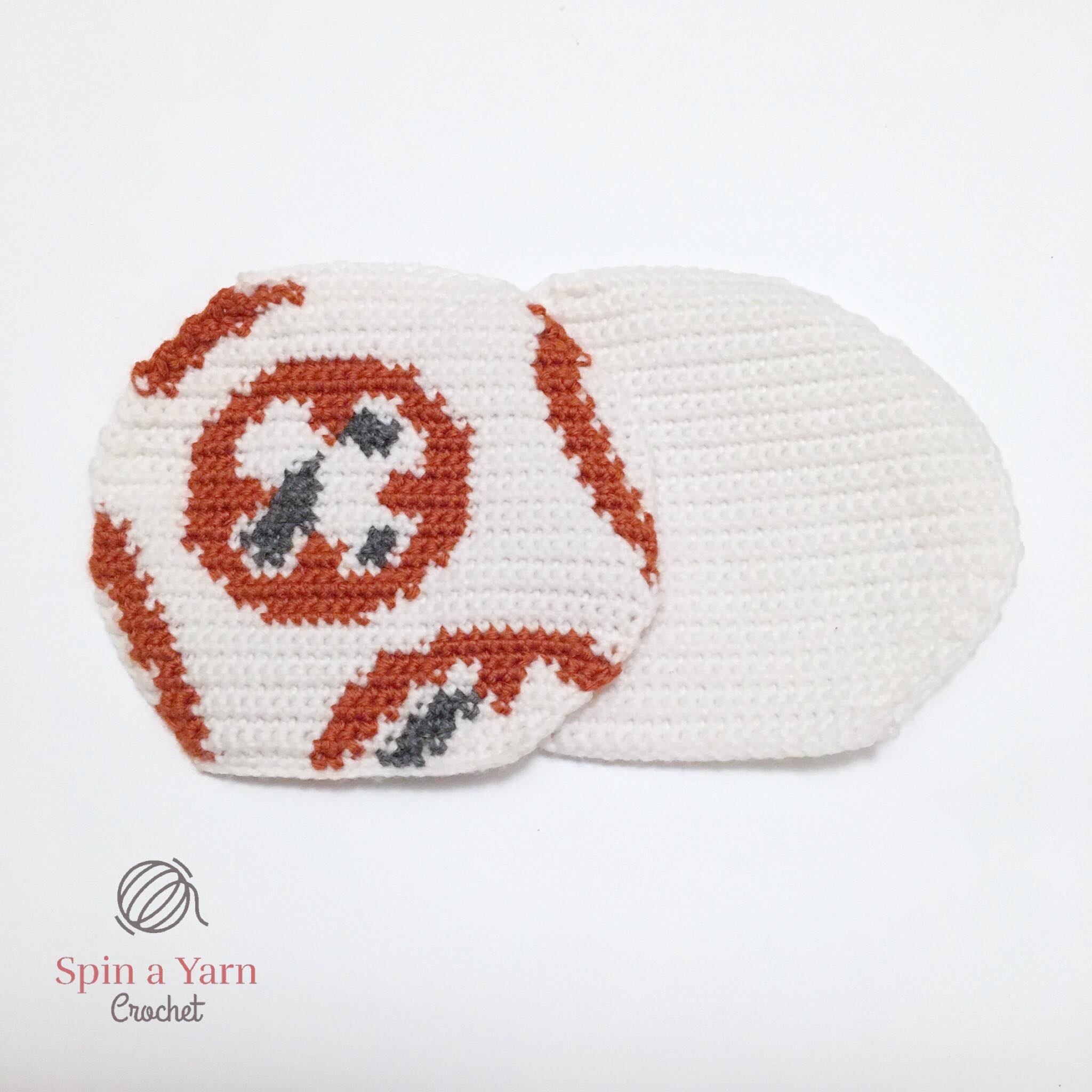 BB-8 Inspired Hat :: Free Crochet Pattern