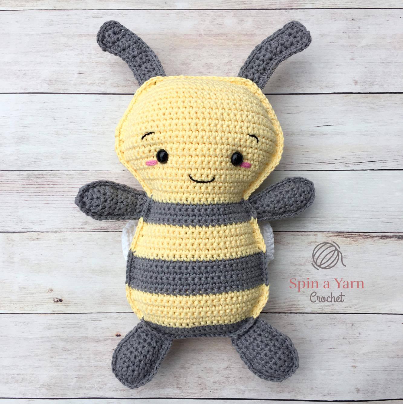 Bumble Blossom Amigurumi Crochet Pattern PDF - Crochet kit for