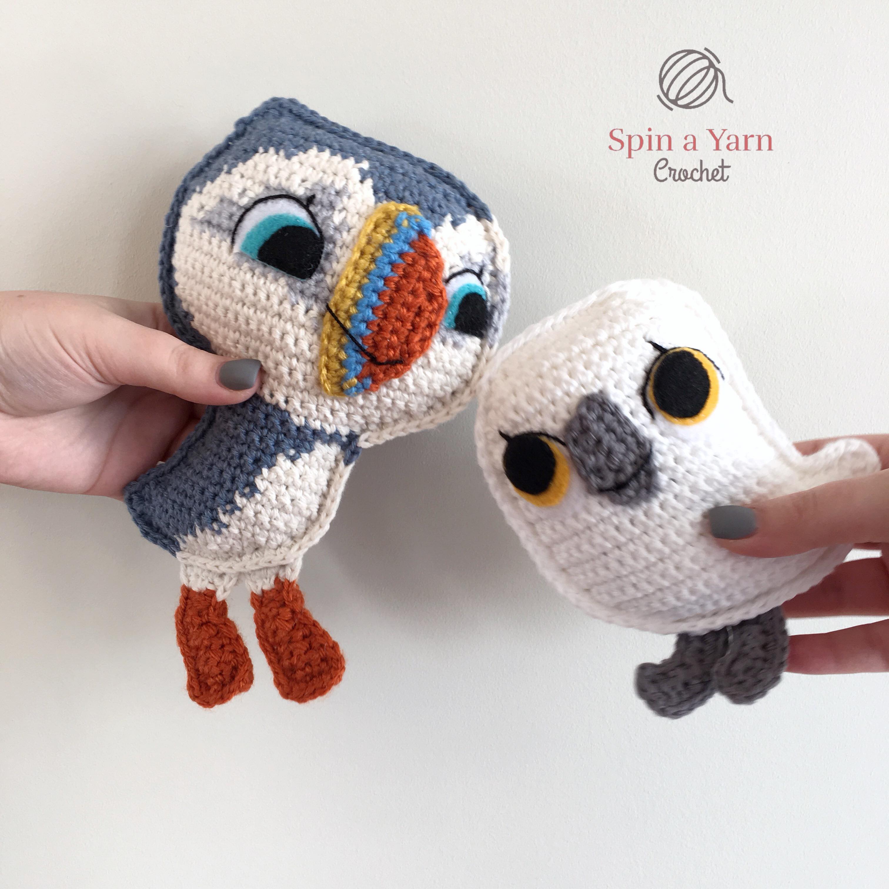 puffin rock baba plush