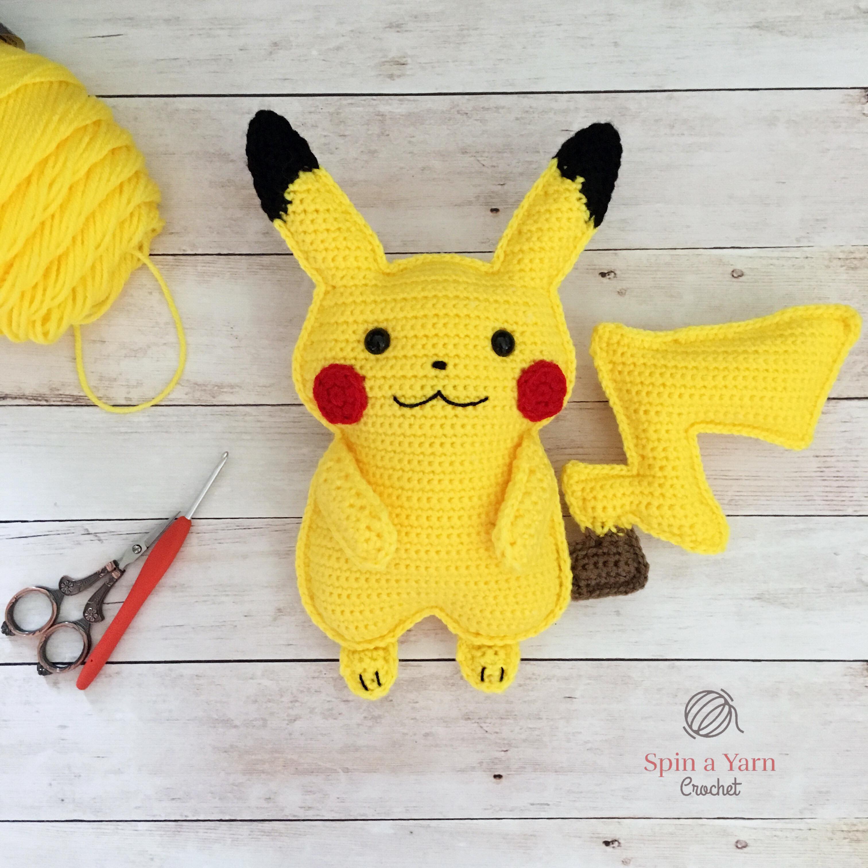 51 Free Crochet Pokemon Patterns • Made From Yarn