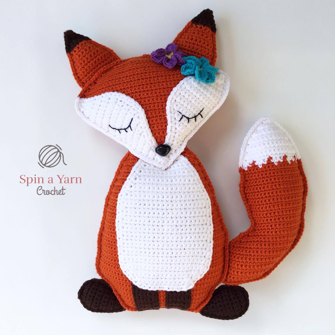 Ragdoll Fox Free Crochet Pattern • Spin a Yarn Crochet