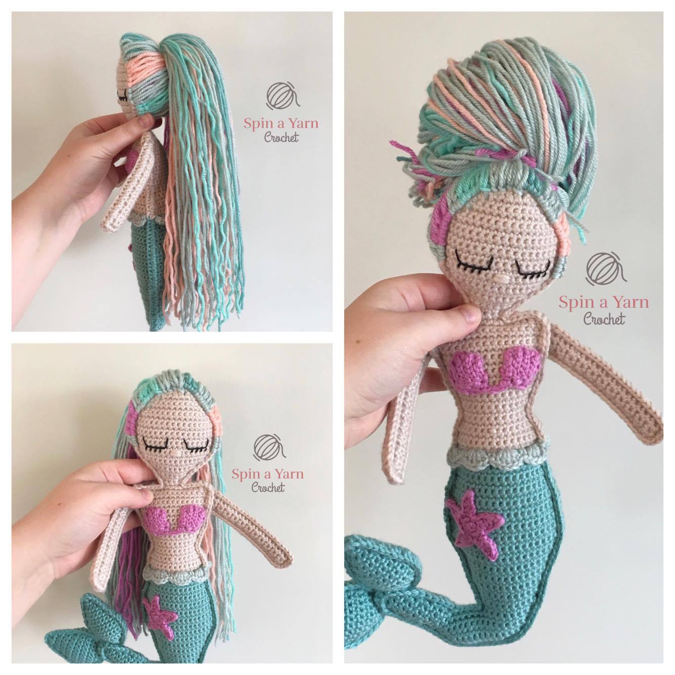 free mermaid doll pattern