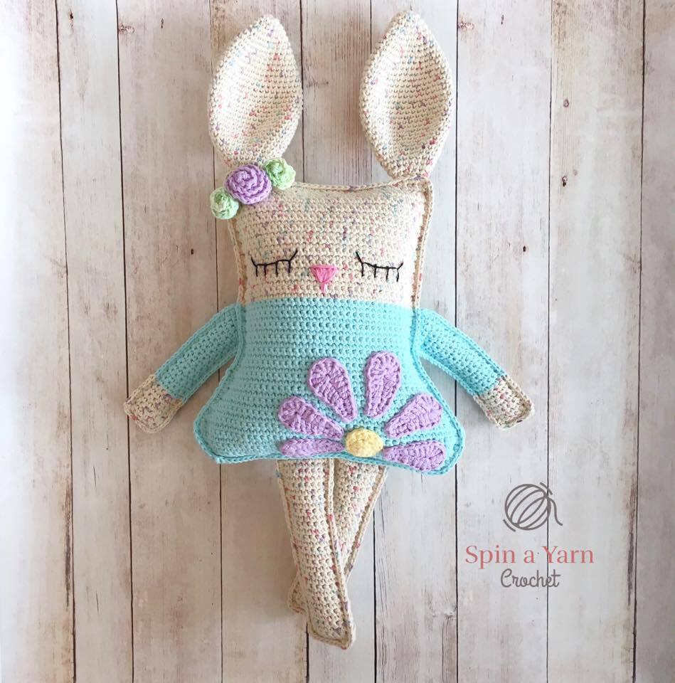 free crochet bunny rag doll patterns