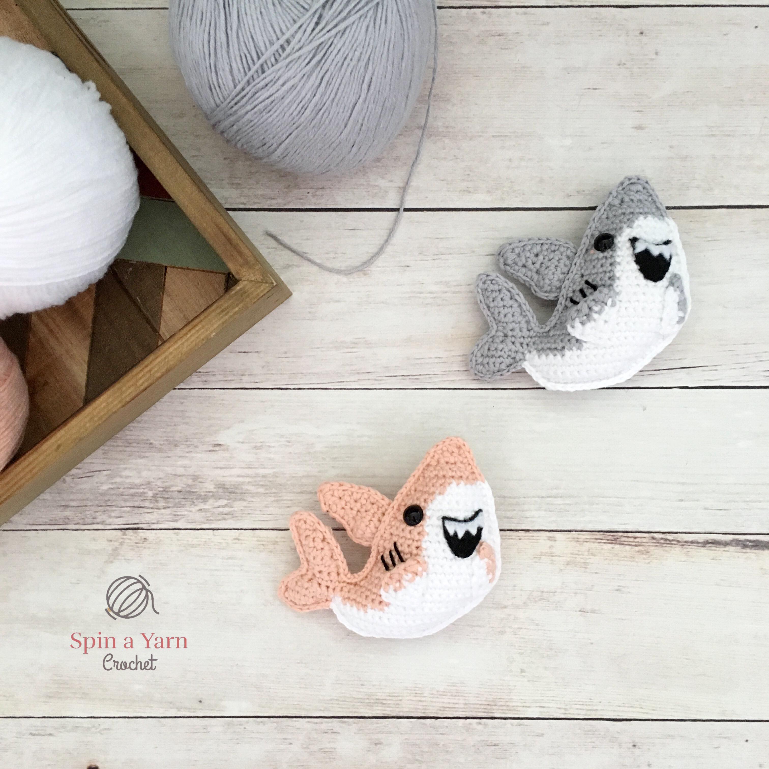 Hammerhead Shark Free Crochet Pattern • Spin a Yarn Crochet