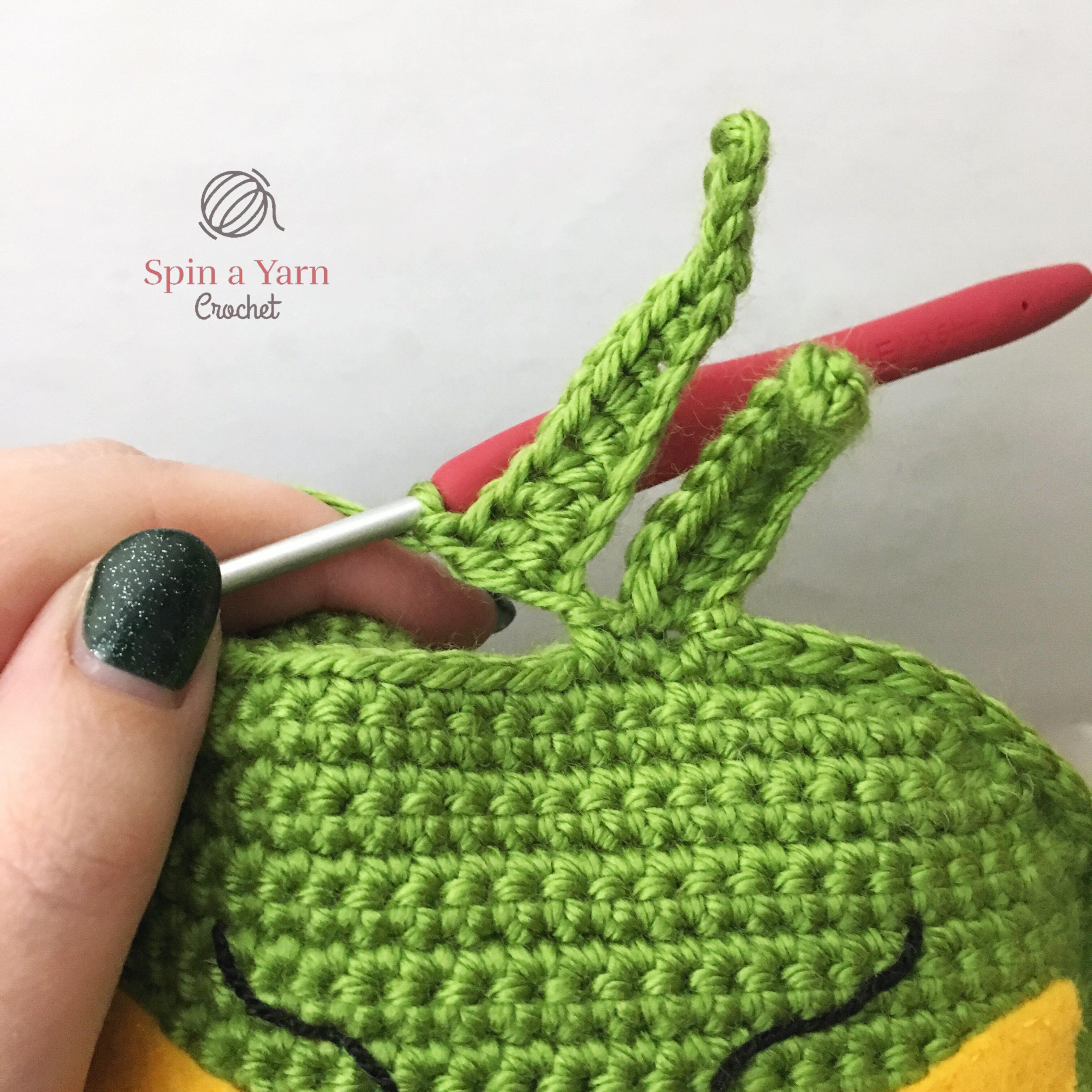 crochet grinch doll