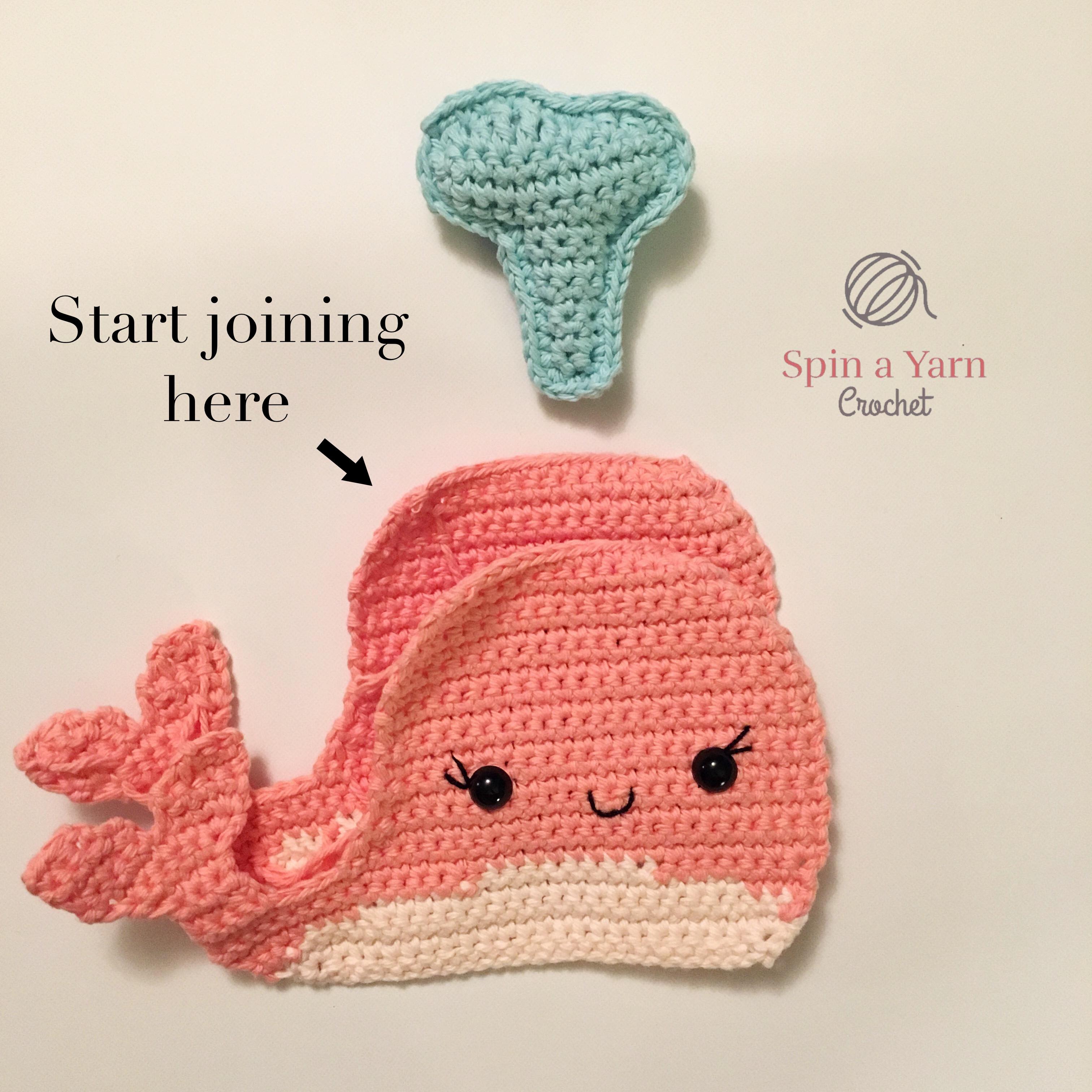 Amigurumi Crochet Whale Pattern — Hooked by Robin