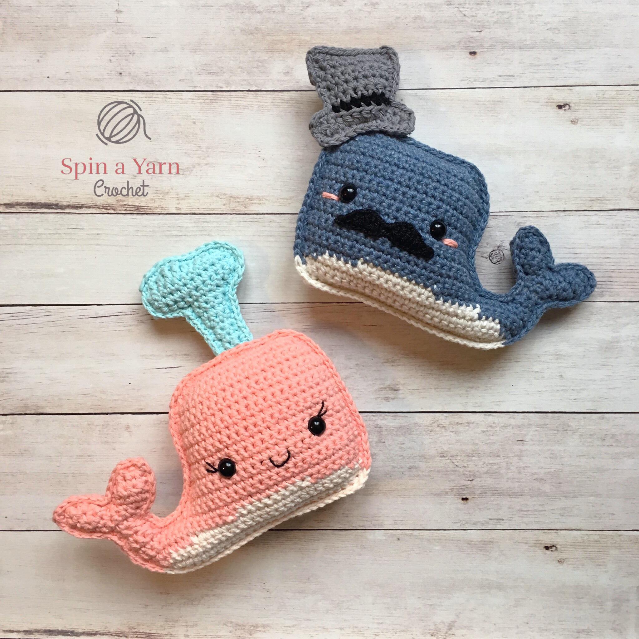 Whale Amigurumi Free Crochet Pattern Spin A Yarn Crochet