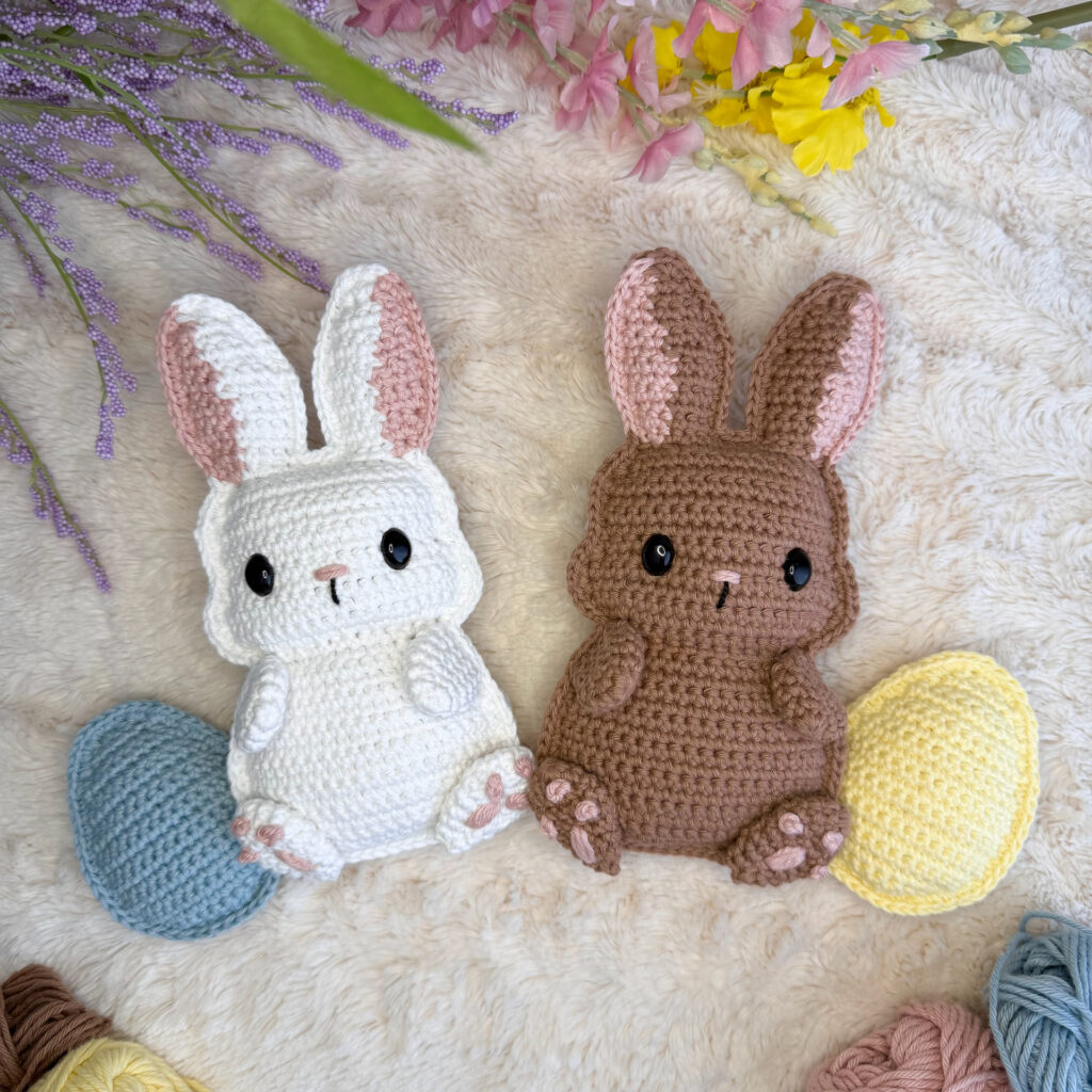 Snuggle Bunny Amigurumi Free Crochet Pattern • Spin a Yarn Crochet
